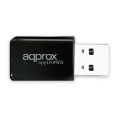 Adaptador Approx USB WiFi 6 Bluetooth 5.4 (APPUSB900)