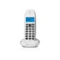 Teléfono Inalámbrico Motorola C1001CB+ LCD DECT Blanco