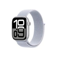Apple Watch Serie 10 GPS 42mm Plata/Azul (MWWD3QL/A)