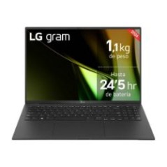 LG Ultra7-255H 16Gb 1Tb 16" W11H Negro (16Z90T-G.AA78B)