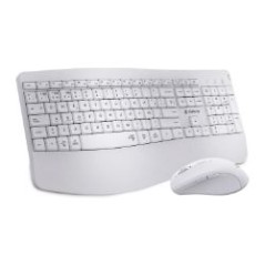 Teclado+Ratón SUBBLIM RF BT Blanco (SUBKBC-DCOPW1)