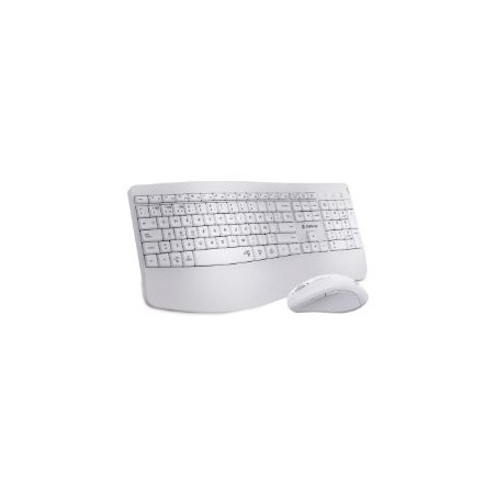 Teclado+Ratón SUBBLIM RF BT Blanco (SUBKBC-DCOPW1)