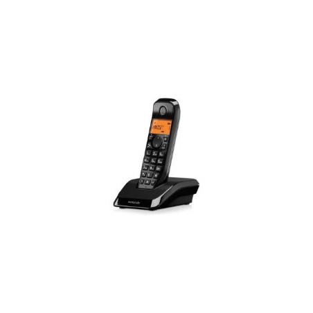 Teléfono Inalámbrico Motorola S12 DECT Negro (S1201)