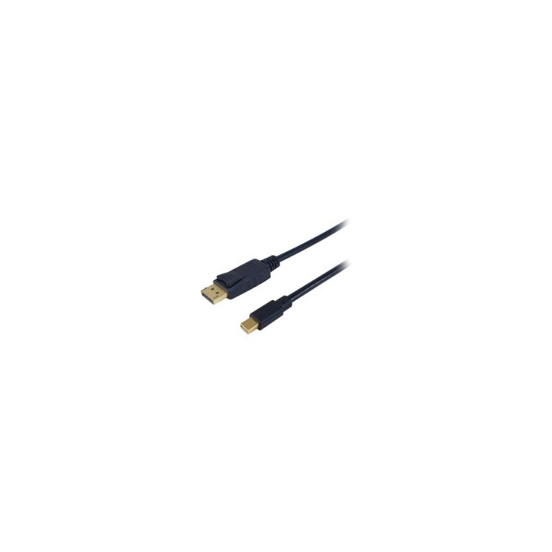 Cable EQUIP Mini DP/M a DP/M 4K/60Hz 2m Negro (133442) Cable EQUIP Mini DP/M a DP/M 4K/60Hz 2m Negro (133442)