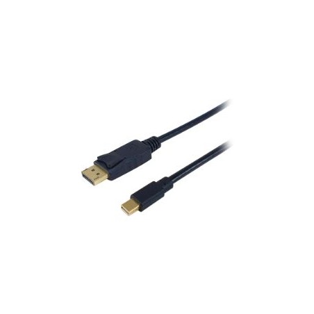 Cable EQUIP Mini DP/M a DP/M 4K/60Hz 2m Negro (133442)