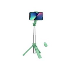 Palo Selfie CELLY Inalambrico 7" Verde (CLICKSFSTICKGN)