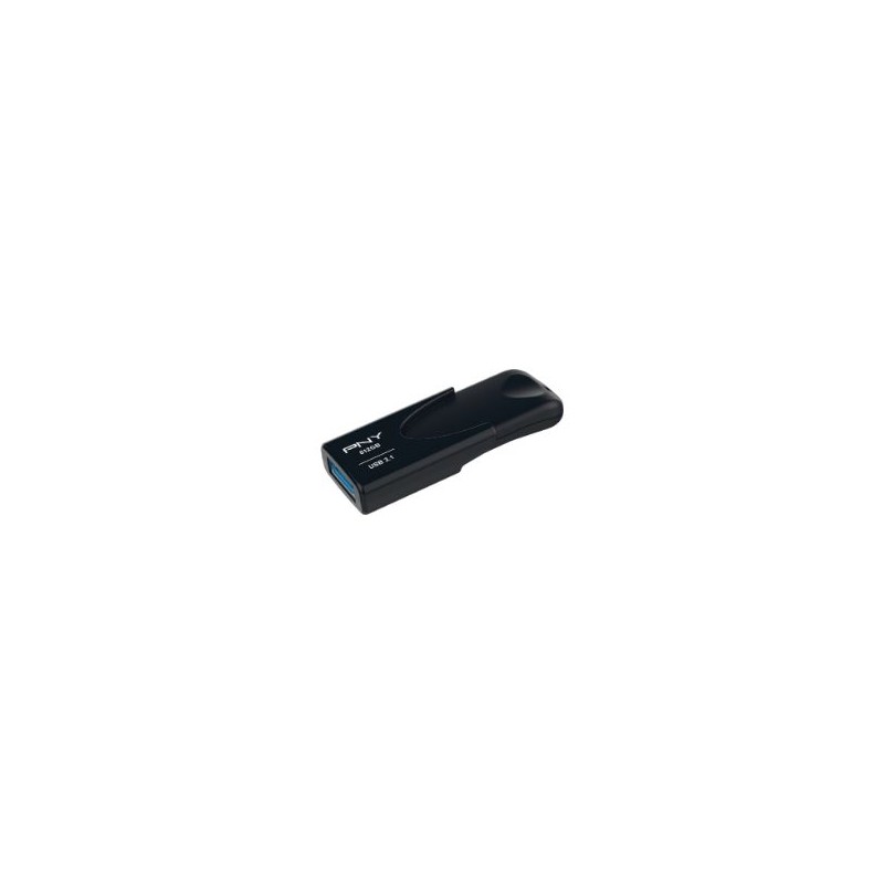 Pendrive PNY 512Gb USB-A 3.1 Negro (FD512ATT431KK-EF)
