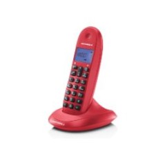 Teléfono Inalámbrico Motorola C1001LB+ES DECT Cereza