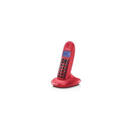 Teléfono Inalámbrico Motorola C1001LB+ES DECT Cereza