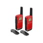 Walkie Talkie Motorola T42 Negro/Rojo (59T42REDPACK)