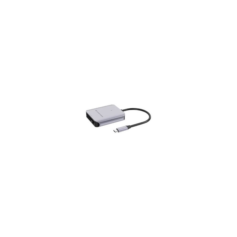 Lector Tarjetas CONCEPTRONIC USB-C 3.1 Gris (BIAN09G)