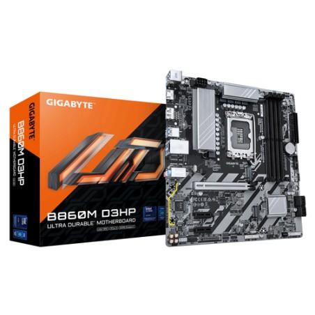 GIGABYTE B860M D3HP:(LGA1851) 4DDR5 6SATA3 HDMI DP mATX