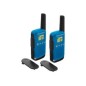 Walkie Talkie Motorola T42 Negro/Azul (59T42BLUEPACK)