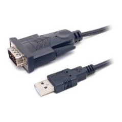 Cable EQUIP USB-A a Serie (DB-9) 1.5m Negro (133391)