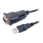 Cable EQUIP USB-A a Serie (DB-9) 1.5m Negro (133391)