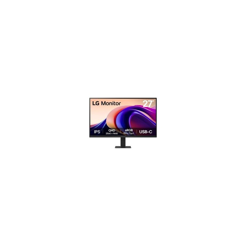 Monitor LG 27" IPS QHD 100Hz USB-C HDMI (27U631A-B)