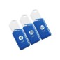 Pendrive HP X755W 64Gb Pack 3 Azul (P-HPFD755W64X3-GE)
