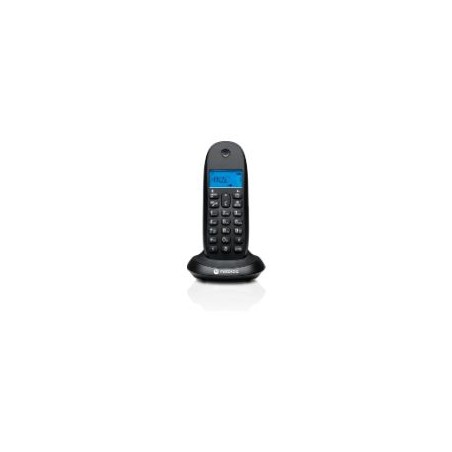 Teléfono Inalámbrico Motorola C1001CB+ LCD DECT Negro