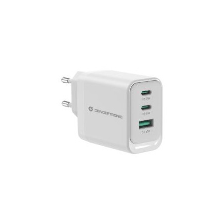 Cargador CONCEPTRONIC USB-A/C 65W PD 3.0 (ALTHEA21W65)