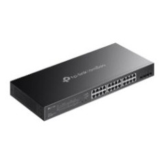 Switch TP-Link 16xPoE 8xRJ45 4xSFP GbE Negro (SG2428LP)