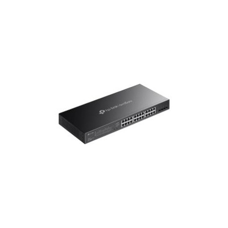 Switch TP-Link 16xPoE 8xRJ45 4xSFP GbE Negro (SG2428LP)