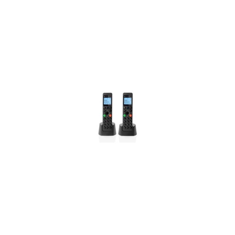 Teléfono Inalámbrico Motorola DOT202 DECT Duo Negro