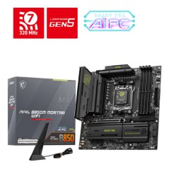 MSI MAG MORTAR B850M WIFI: (AM5) 4DDR5 HDMI RJ45 mATX