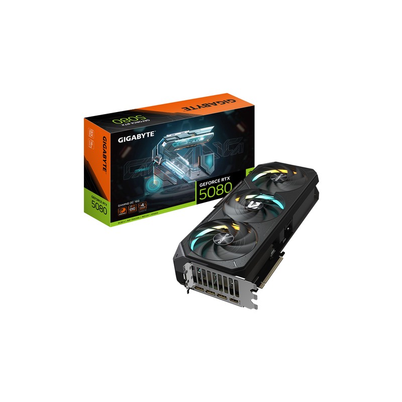 GIGABYTE RTX5080 OC 16Gb GDDR7 (GV-N5080GAMING OC-16GD)