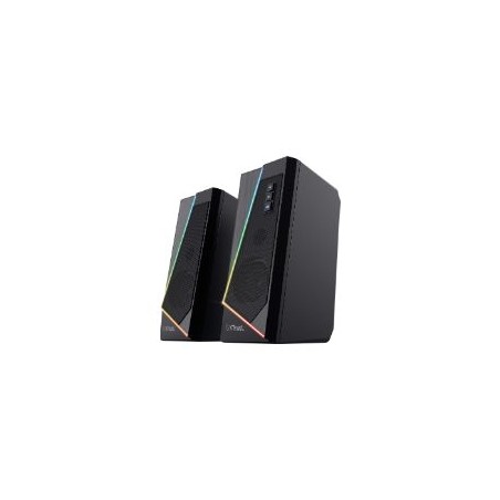 Altavoces Trust GXT 609 Zoxa 6W RGB 3.5mm Negro (24070)