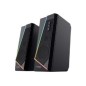Altavoces Trust GXT 609 Zoxa 6W RGB 3.5mm Negro (24070)