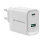 Cargador CONCEPTRONIC USB-A/C 45W PD 3.0 (ALTHEA20W45)