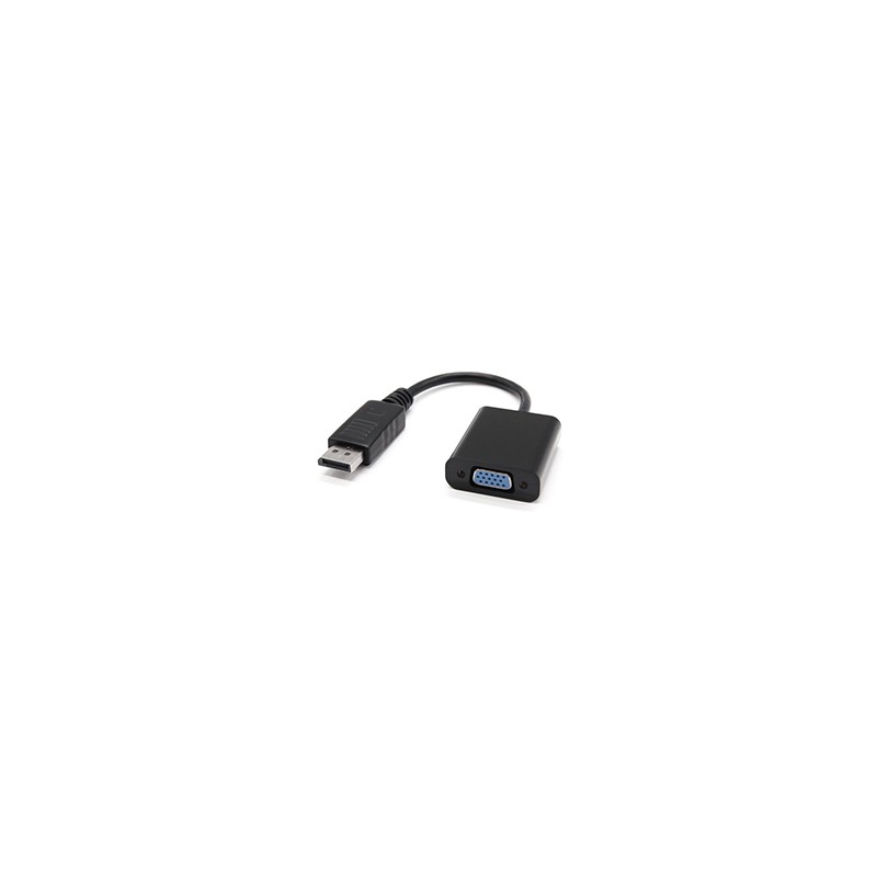 Nanocable DP/M a VGA/H 15cm Negro (10.16.0602)