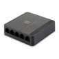 Switch LevelOne 5xRJ45 GbE Negro (GEU-0522) Switch LevelOne 5xRJ45 GbE Negro (GEU-0522)
