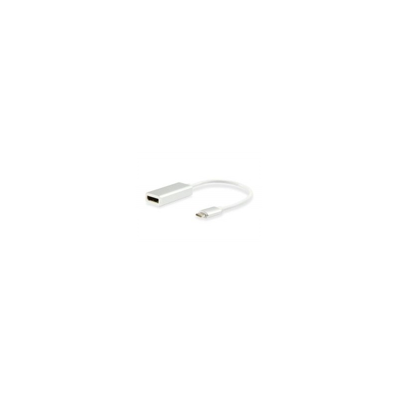 Cable EQUIP USB-C/M a DP/H 15cm Blanco (EQ133458)