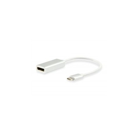 Cable EQUIP USB-C/M a DP/H 15cm Blanco (EQ133458)