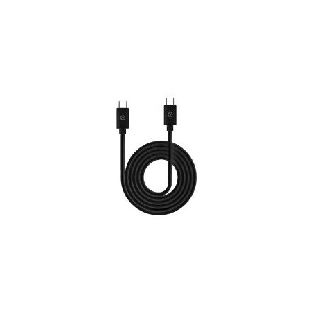 Cable CELLY USB-C a USB-C 60W 3m Negro (USBCUSBCPD3MBK)