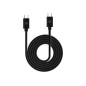 Cable CELLY USB-C a USB-C 60W 3m Negro (USBCUSBCPD3MBK)