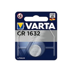 Pila de Botón Varta CR1632 Litio 3V (06632101401)