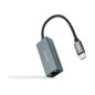 Adaptador Nanocable USB-C a RJ45 15cm Gris (10.03.0406)