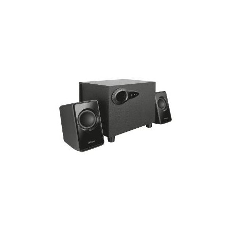 Altavoces Trust 2.1 9W Subwoofer 3.5mm Negros (20442)