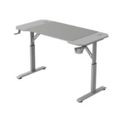 Mesa Mars Gaming 120x60cm Máx 100Kg Blanca(MGDERGO120W)