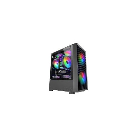Caja Mars Gaming FRGB mATX Mini-ITX Negra (MCVORTEX)