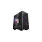 Caja Gaming DeepCool S/F mATX Negra (MATREXX40-3FS)