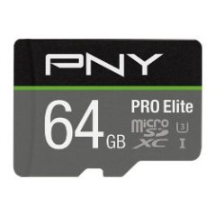 PNY Micro SDXC 64Gb + Adap SD (P-SDU64GV31100PRO-GE)
