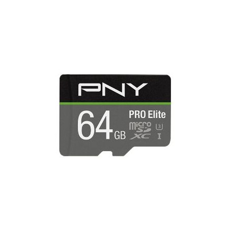PNY Micro SDXC 64Gb + Adap SD (P-SDU64GV31100PRO-GE)