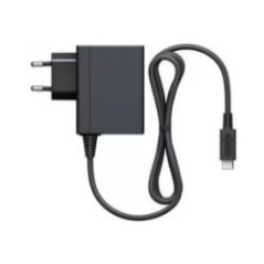 Cargador de Pared para Nintendo Switch USB-C Negro