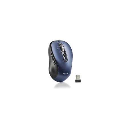 Ratón NGS RF/Bluetooth 5.1 Negro/Azul (INFINITY-RB)