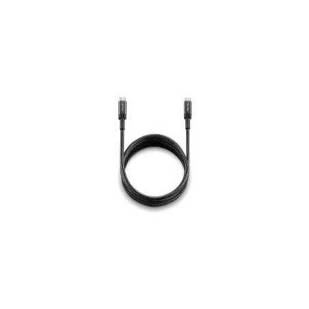 Cable NGS USB-C a USB-C 3m PD 100W Negro (KNOT100W-3)