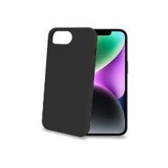 Funda CELLY Cromo para iPhone 16E Negro (CROMO1123BK)