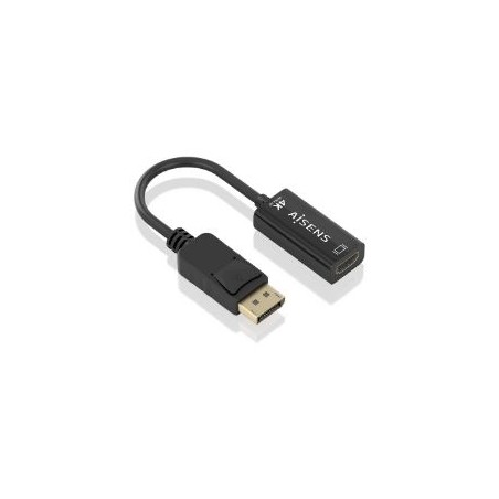 Conversor AISENS DP/M a HDMI/H 15cm Negro (A125-0905)